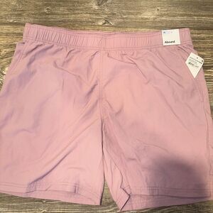 Abound Men's Size XL Purple Lilas Shorts Elastic Waistband Swim Shorts, NWT. 5